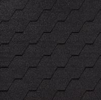 Гибкая черепица Roofshield Фемили Эко Лайт Стандарт Графитно-черный