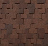 Гибкая черепица Roofshield Premium Фьюжн Мускатный орех