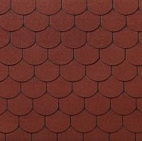 Гибкая черепица Roofshield Фемили Лайт Готик Красный