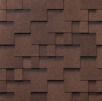 Гибкая черепица Roofshield Classic Модерн Коричневый топаз