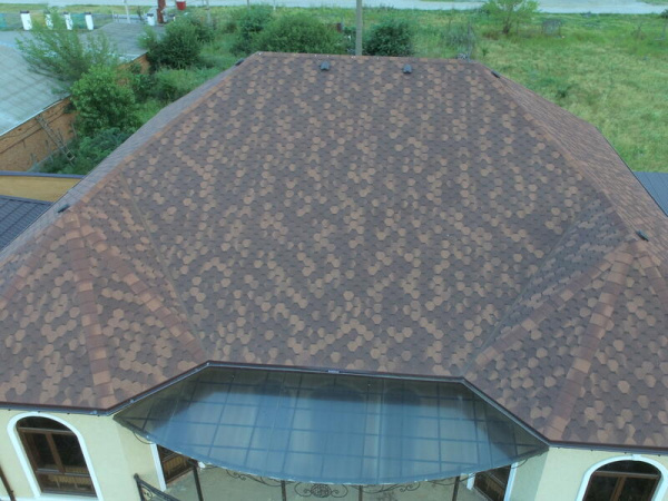 Гибкая черепица Roofshield Premium Стандарт Капучино