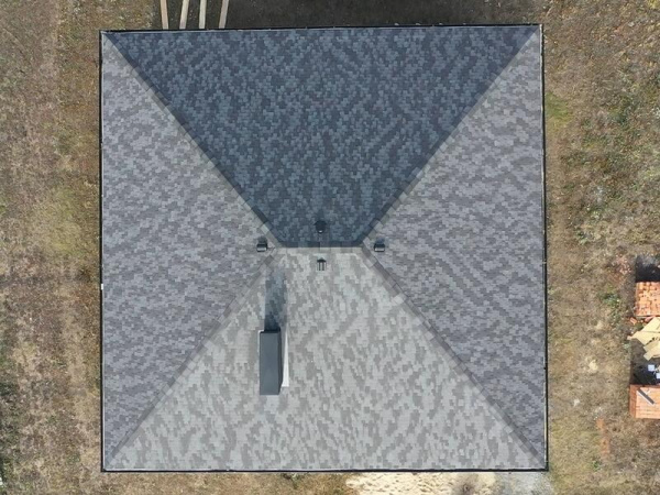 Гибкая черепица Roofshield Premium Фьюжн Серый жемчуг