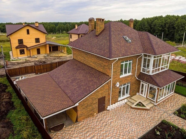 Гибкая черепица Шинглас Фокстрот Дуб