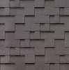 Гибкая черепица Roofshield Premium Модерн Серый с оттенением