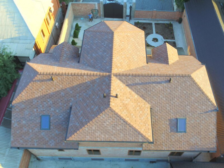 Гибкая черепица Roofshield Premium Модерн Песочный