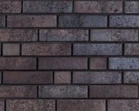 Кирпич лицевой Тайга Вулканы Черное сокровище 1НФ Ликолор