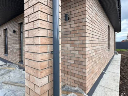 Кирпич лицевой Умбра Рустика Меланж 1,4НФ Furbau