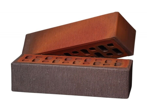 Кирпич лицевой Тайга Вулканы Древний огонь 0,7 НФ Ликолор