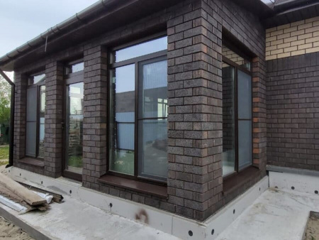 Кирпич лицевой Бавария Блэк 1,4НФ Furbau